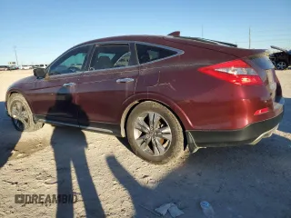 2014 Honda Crosstour EX-L with VIN 5J6TF1H54EL000519, listed as a Copart auction lot 87020624 with 113,996 mi miles and Salvage Title. Bid and sale history available at carsss.com. Image 2.