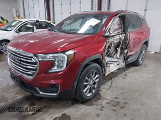 2023 GMC Terrain SLT with VIN 3GKALVEG9PL140659, listed as a IAAI auction lot 41633943 with 32,010 mi miles and . Bid and sale history available at carsss.com. Image 2.