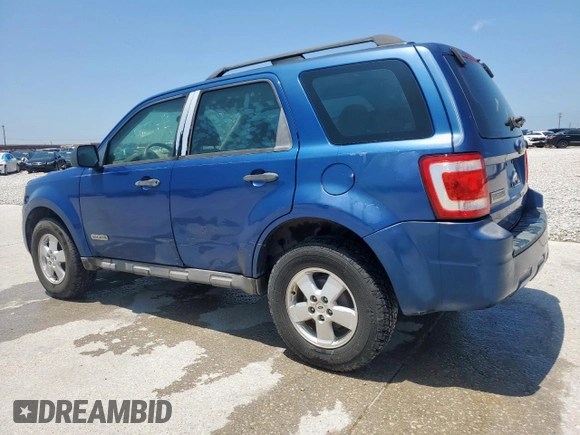 2008 Ford Escape XLS with VIN 1FMCU02Z88KA13443, listed as a Copart auction lot 61202005 with 226,678 mi miles and Salvage title. Bid and sale history available at DreamBid. Image 2.