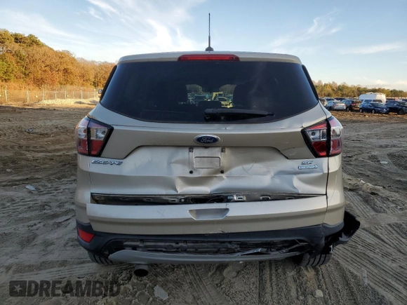 2017 Ford Escape SE with VIN 1FMCU0GD8HUD73233, listed as a Copart auction lot 80984074 with 68,989 mi miles and Salvage Title. Bid and sale history available at carsss.com. Image 6.