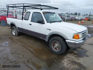 1995 Ford Ranger XL with VIN 1FTCR15U9SPA07978, listed as a IAAI auction lot 41831198 with 279,736 mi miles. Bid and sale history available at carsss.com. Image 1.