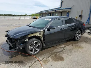 2021 Hyundai Elantra SEL with VIN KMHLN4AG5MU118993, listed as a Copart auction lot 53827655 with 54,311 mi miles and Salvage Title. Bid and sale history available at carsss.com. Image 1.
