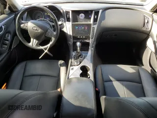 2017 Infiniti Q50 Premium with VIN JN1EV7AP3HM735316, listed as a Copart auction lot 58159225 with 80,793 mi miles and Salvage title. Bid and sale history available at DreamBid. Image 8.