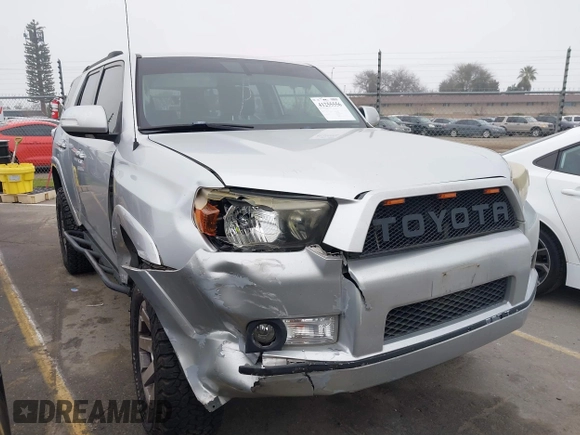 2010 Toyota 4Runner Trail with VIN JTEBU5JR3A5020489, listed as a IAAI auction lot 41255556 with 231,856 mi miles and . Bid and sale history available at DreamBid. Image 1.