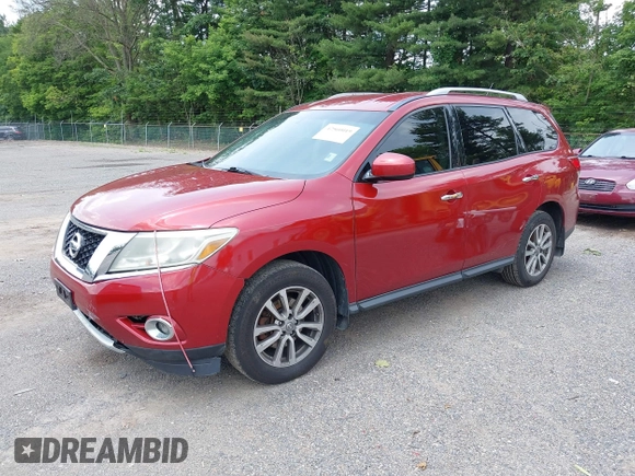 2014 Nissan Pathfinder S z VIN 5N1AR2MM6EC699851, wystawiony jako IAAI lot #42560019 z przebiegiem 186 627 mil mil oraz . Historia ofert i sprzedaży dostępna na DreamBid. Obrazek 21.