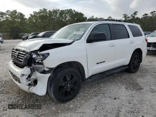 2018 Toyota Sequoia SR5 with VIN 5TDBY5G13JS159090, listed as a Copart auction lot 48144255 with 167,208 mi miles and Salvage Title. Bid and sale history available at carsss.com. Image 1.