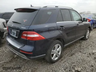 2014 Mercedes-Benz M-Class ML 350 with VIN 4JGDA5HB6EA284460, listed as a Copart auction lot 53725385 with 65,780 mi miles and Salvage Title. Bid and sale history available at carsss.com. Image 3.