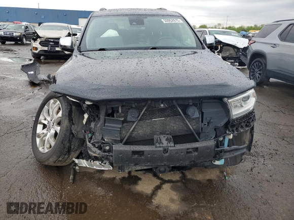 2016 Dodge Durango Citadel with VIN 1C4RDJEGXGC375331, listed as a Copart auction lot 55952015 with 220,700 mi miles and Clean title. Bid and sale history available at DreamBid. Image 5.