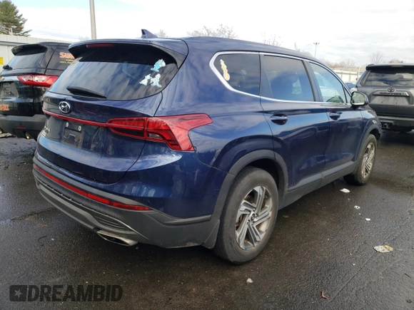 2021 Hyundai Santa Fe SE with VIN 5NMS14AJ6MH335435, listed as a Copart auction lot 68659842 with 17,856 mi miles. Bid and sale history available at carsss.com. Image 3.