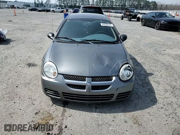 2005 Dodge Neon SXT with VIN 1B3ES56C65D260662, listed as a Copart auction lot 49780575 with 184,036 mi miles and Salvage Title. Bid and sale history available at DreamBid. Image 10.