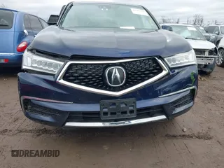 2017 Acura MDX w/Technology Pkg with VIN 5FRYD4H5XHB024459, listed as a IAAI auction lot 41703958 with 1 mi miles. Bid and sale history available at carsss.com. Image 12.