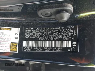 2023 Toyota Corolla Hybrid LE with VIN JTDBCMFE6P3016299, listed as a IAAI auction lot 41884437 with 24,955 mi miles. Bid and sale history available at carsss.com. Image 9.