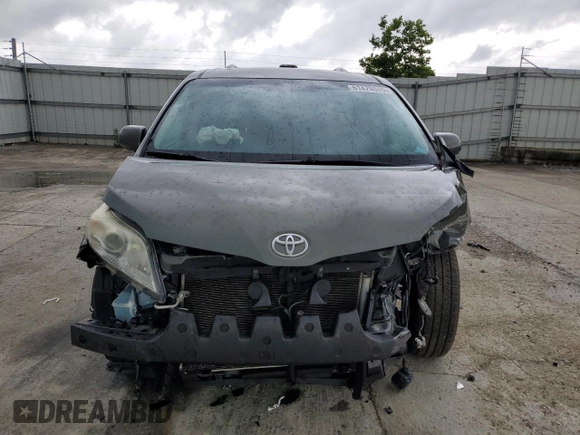 2011 Toyota Sienna XLE AAS with VIN 5TDYK3DC9BS120799, listed as a Copart auction lot 61470045 with 194,422 mi miles and Salvage title. Bid and sale history available at DreamBid. Image 5.