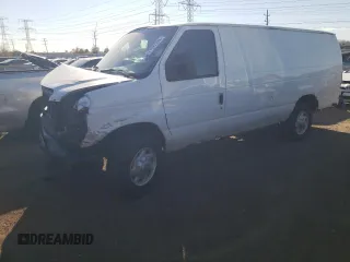 2008 Ford Econoline Cargo Commercial z VIN 1FTSS34L28DB14224, wystawiony jako Copart lot #77072794 z przebiegiem 98 837 mil mil oraz Szkoda całkowita • Salvage title. Historia ofert i sprzedaży dostępna na DreamBid. Obrazek 1.