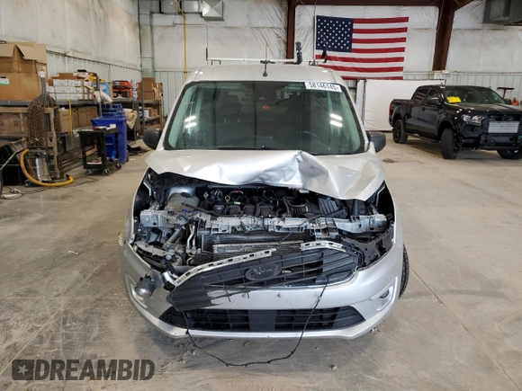 2019 Ford Transit Connect XLT with VIN NM0GE9F23K1406216, listed as a Copart auction lot 58146145 with 105,015 mi miles and Non repairable. Bid and sale history available at DreamBid. Image 5.