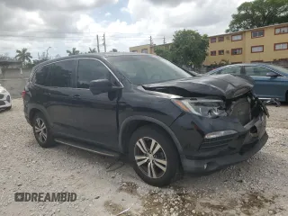 2016 Honda Pilot EX-L with VIN 5FNYF5H77GB024646, listed as a Copart auction lot 54056905 with 207,473 mi miles and Salvage title. Bid and sale history available at DreamBid. Image 4.