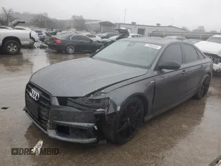 2017 Audi A6 Competition Prestige with VIN WAUF3AFC3HN063663, listed as a Copart auction lot 37885364 with 83,470 mi miles. Bid and sale history available at carsss.com. Image 1.