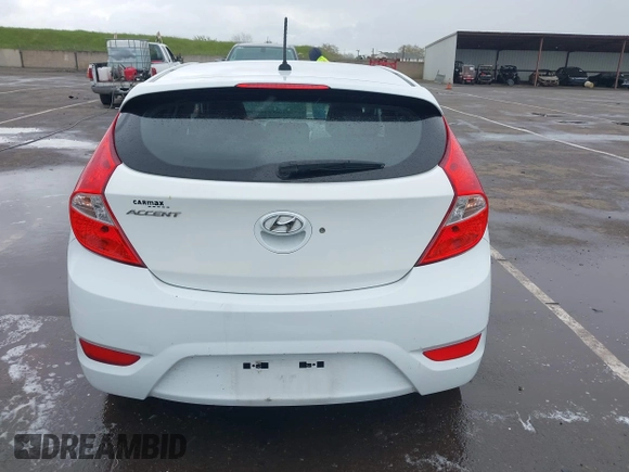 2016 Hyundai Accent Sport with VIN KMHCU5AE4GU249974, listed as a IAAI auction lot 41916351 with 127,692 mi miles. Bid and sale history available at carsss.com. Image 16.