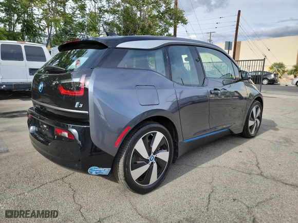 2021 BMW i3 with VIN WBY8P2C06M7J87567, listed as a Copart auction lot 51356513 with 6,813 mi miles. Bid and sale history available at carsss.com. Image 4.