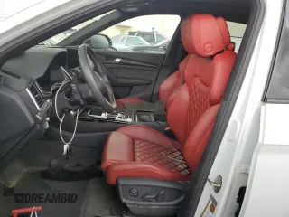 2023 Audi SQ5 Prestige with VIN WA1C4AFYXP2167611, listed as a Copart auction lot 74257204 with Not Provided miles and Salvage Title. Bid and sale history available at DreamBid. Image 7.