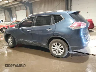 2016 Nissan Rogue SV with VIN 5N1AT2MV4GC868813, listed as a Copart auction lot 50340165 with 166,906 mi miles and Salvage Title. Bid and sale history available at DreamBid. Image 2.