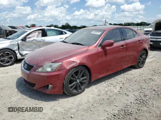 2008 Lexus IS 250 with VIN JTHBK262685057954, listed as a Copart auction lot 63659245 with 207,312 mi miles and Salvage title. Bid and sale history available at DreamBid. Image 1.