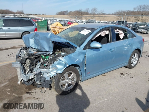 2012 Chevrolet Cruze 1LT with VIN 1G1PF5SC3C7116816, listed as a IAAI auction lot 41817458 with 140,000 mi miles and . Bid and sale history available at DreamBid. Image 2.