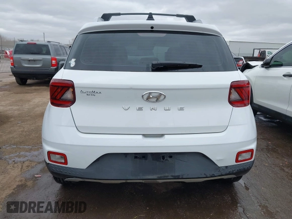 2021 Hyundai Venue SEL with VIN KMHRC8A33MU128510, listed as a IAAI auction lot 41830458 with 91,454 mi miles and . Bid and sale history available at DreamBid. Image 16.