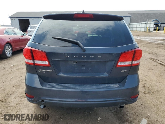 2017 Dodge Journey GT with VIN 3C4PDDEG6HT643581, listed as a Copart auction lot 53050785 with 258,809 mi miles and Clean Title. Bid and sale history available at DreamBid. Image 6.