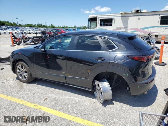 2021 Mazda CX-30 Select with VIN 3MVDMABL2MM249548, listed as a Copart auction lot 57339905 with 114,710 mi miles and Salvage title. Bid and sale history available at DreamBid. Image 2.