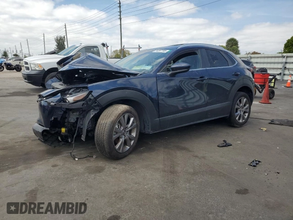 2024 Mazda CX-30 S Preferred with VIN 3MVDMBCM5RM635014, listed as a Copart auction lot 54267705 with 22,075 mi miles and Non Repairable. Bid and sale history available at DreamBid. Image 1.