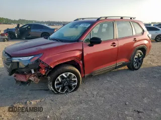 2025 Subaru Forester с VIN JF2SLDAC7SH407254, выставлен на аукционе Copart как лот 61992695 с пробегом 5 134 миль миль и Списание • Salvage title. История ставок и продаж доступна на DreamBid. Изображение 1.