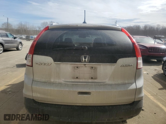 2014 Honda CR-V EX-L with VIN 2HKRM4H70EH607546, listed as a Copart auction lot 46526665 with 239,591 mi miles and Salvage Title. Bid and sale history available at carsss.com. Image 6.