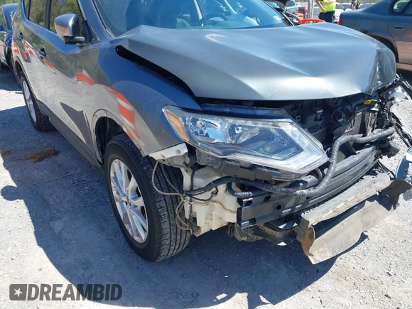 2017 Nissan Rogue SV with VIN KNMAT2MV6HP523443, listed as a IAAI auction lot 41995707 with 148,878 mi miles and . Bid and sale history available at carsss.com. Image 17.