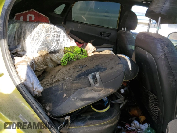 2019 Hyundai Kona Ultimate with VIN KM8K5CA56KU237041, listed as a Copart auction lot 45954795 with 0 mi miles and Salvage Title. Bid and sale history available at carsss.com. Image 11.