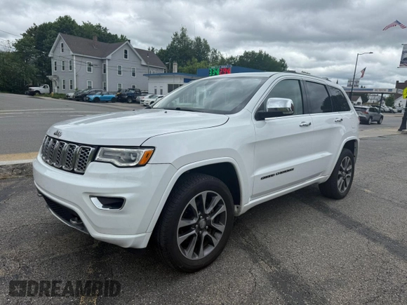 2018 Jeep Grand Cherokee Overland with VIN 1C4RJFCG8JC505915, listed as a Copart auction lot 58612095 with 112,817 mi miles and Clean title. Bid and sale history available at DreamBid. Image 2.