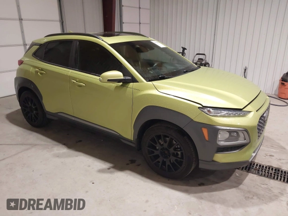 2019 Hyundai Kona Limited with VIN KM8K33A54KU375117, listed as a IAAI auction lot 41154823 with 81,716 mi miles and . Bid and sale history available at DreamBid. Image 1.