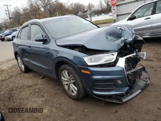 2017 Audi Q3 Premium with VIN WA1ECCFS9HR010308, listed as a Copart auction lot 69585772 with 61,329 mi miles. Bid and sale history available at carsss.com. Image 4.