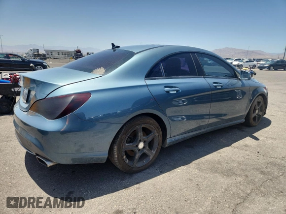 2014 Mercedes-Benz CLA 250 with VIN WDDSJ4EB9EN046062, listed as a Copart auction lot 60995735 with 90,277 mi miles and Clean title. Bid and sale history available at DreamBid. Image 3.