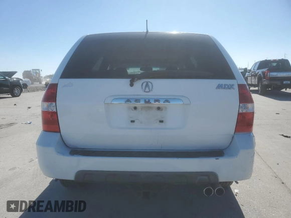 2002 Acura MDX Touring Pkg with VIN 2HNYD18602H508838, listed as a Copart auction lot 45704495 with 180,269 mi miles and Salvage Title. Bid and sale history available at carsss.com. Image 6.