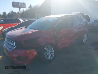 2016 Ford Edge SEL z VIN 2FMPK3J98GBB99374, wystawiony jako IAAI lot #41392216 z przebiegiem Nie podano mil oraz . Historia ofert i sprzedaży dostępna na DreamBid. Obrazek 18.