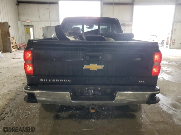 2015 Chevrolet Silverado 1500 LTZ with VIN 3GCUKSEC3FG265042, listed as a Copart auction lot 50980495 with 132,734 mi miles and Salvage Title. Bid and sale history available at carsss.com. Image 6.