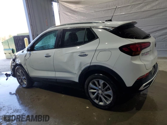 2022 Buick Encore GX Select with VIN KL4MMESL7NB081708, listed as a Copart auction lot 53877565 with 37,083 mi miles and Salvage title. Bid and sale history available at DreamBid. Image 2.