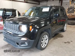 2017 Jeep Renegade Latitude with VIN ZACCJBBB6HPG34746, listed as a IAAI auction lot 41915833 with 60,814 mi miles. Bid and sale history available at carsss.com. Image 2.