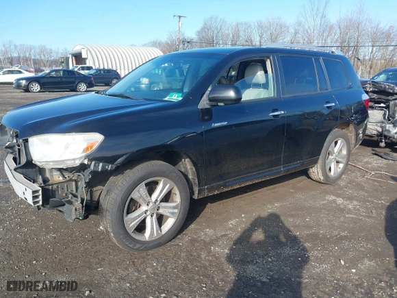 2010 Toyota Highlander Limited with VIN JTEDK3EH1A2166203, listed as a IAAI auction lot 41110930 with 251,197 mi miles. Bid and sale history available at carsss.com. Image 18.
