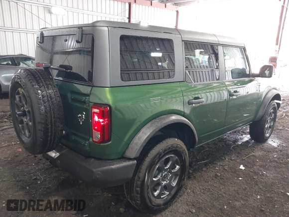 2024 Ford Bronco Big Bend with VIN 1FMDE7BH6RLA88901, listed as a IAAI auction lot 41864728 with 3,416 mi miles and . Bid and sale history available at DreamBid. Image 4.