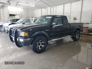 2002 Ford Ranger XL Fleet with VIN 1FTZR45E62PA96459, listed as a Copart auction lot 53853335 with 203,302 mi miles and Salvage title. Bid and sale history available at DreamBid. Image 1.
