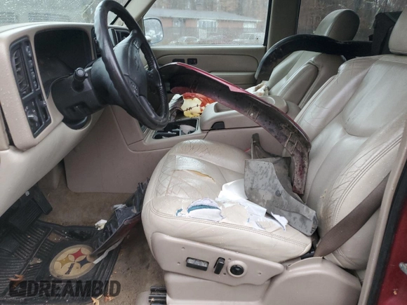 2005 Chevrolet Suburban LS with VIN 3GNFK16Z15G262541, listed as a Copart auction lot 82998944 with 0 mi miles and Salvage Title. Bid and sale history available at carsss.com. Image 7.