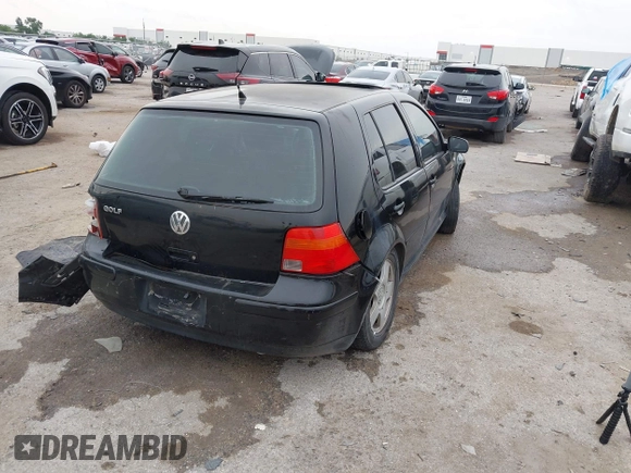 2001 Volkswagen Golf z VIN 9BWGS61JX14039374, wystawiony jako IAAI lot #42386963 z przebiegiem 219 265 mil mil oraz . Historia ofert i sprzedaży dostępna na DreamBid. Obrazek 4.