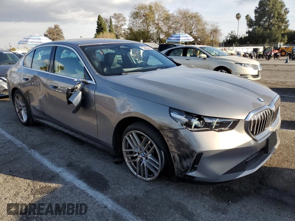 2024 BMW 5 Series 530i xDrive with VIN WBA53FJ07RCS33753, listed as a Copart auction lot 44174175 with 10,739 mi miles and Clean Title. Bid and sale history available at carsss.com. Image 4.